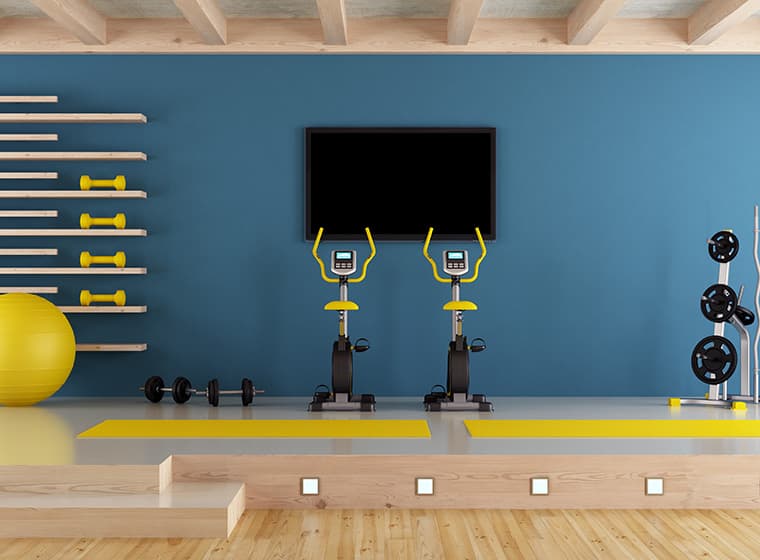 Pick the Perfect Paint Color for Your Gym Room