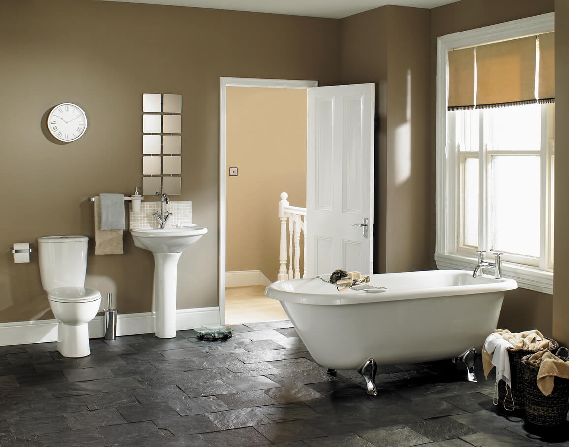 10 Beautiful Bathroom Paint Colors For Your Next Renovation Wow 1 Day Painting